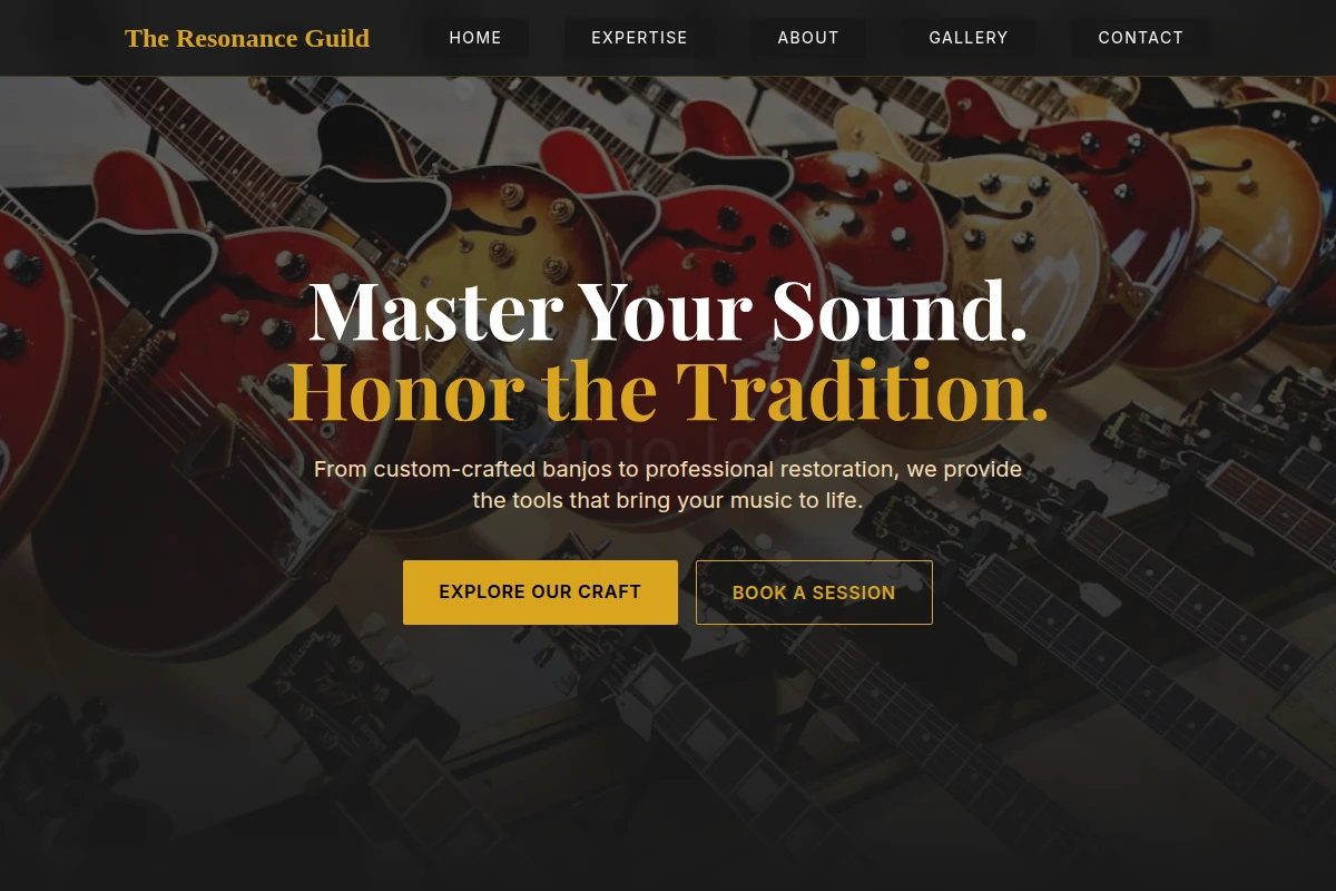 Resonator Music Store