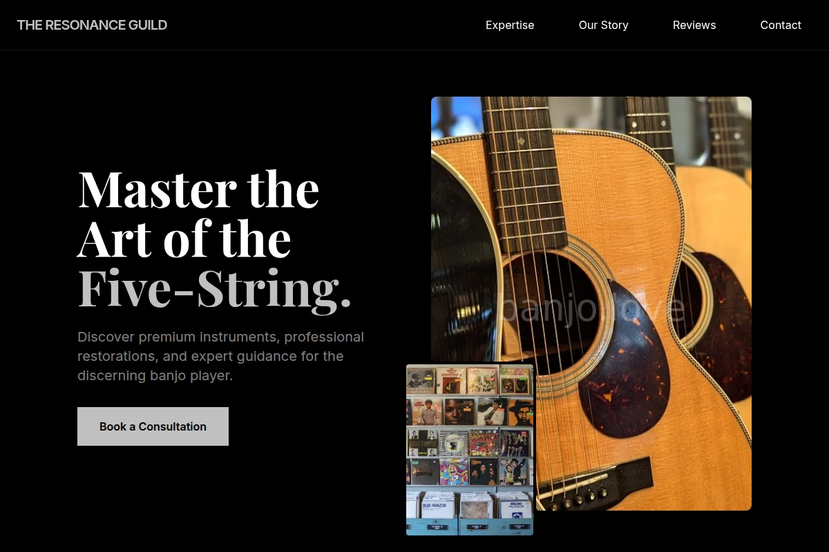 Five-String Music Store